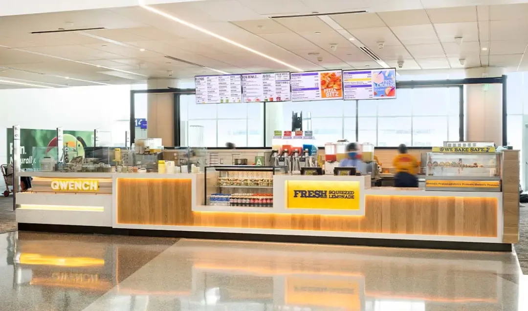 Qwench Juice Bar x Wetzel’s Pretzels