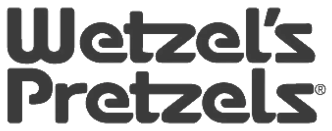 Qwench Juice Bar x Wetzel’s Pretzels logo